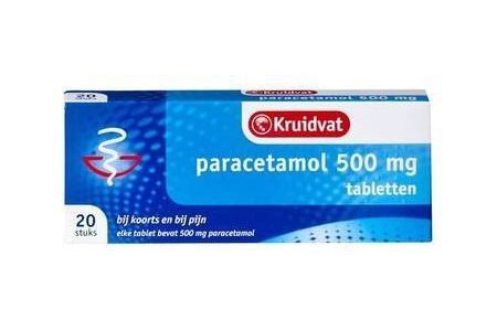 kruidvat paracetamol 500mg tabletten