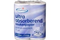 trekpleister keukenrol 3 laags 2 rollen