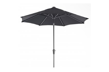 intratuin parasol trinidad o250cm zwart