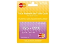 mastercard gift card variabel