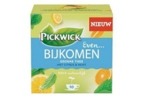 pickwick even bijkomen thee