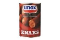 unox knaks