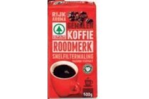 koffie roodmerk