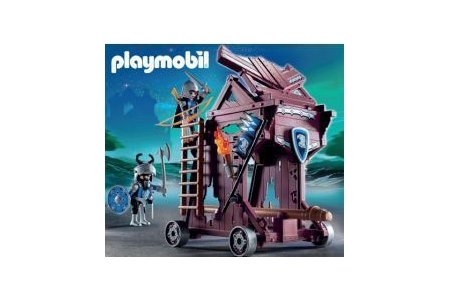 playmobil knights 6628 aanvalstoren van de valkenridders