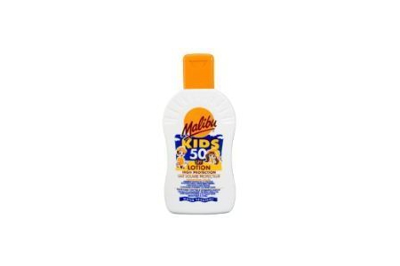 malibu suncare kids 50 lotion
