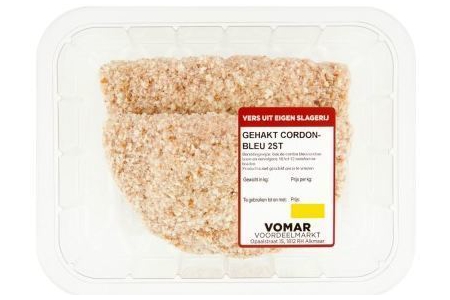 vomar gehakt cordon bleu