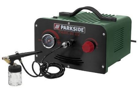 parkside airbrushset