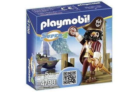 playmobil super4 haaibaard 4798