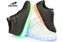 panther sneakers met led lichtjes in de zool