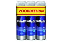 kruidvat gilette series scheergel gevoelige huid triopak