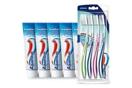 aquafresh tandenborstel multipak