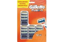 gillette fusion voordeelverpakking 12 stuks