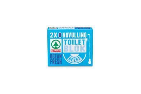 spar navulling toiletblok