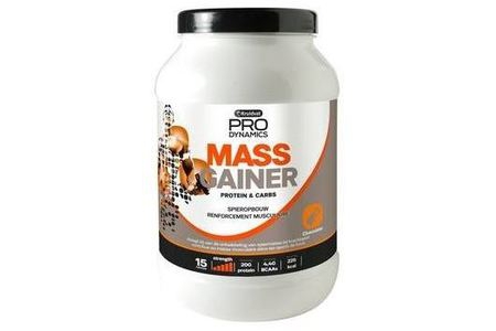 kruidvat pro dynamics mass gainer chocolade poeder