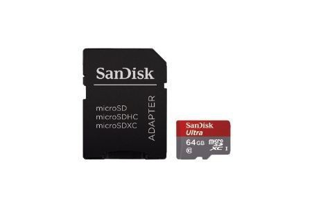 sandisk micro sdxc ultra android 64gb 80mb s class 10