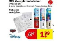 xxl disney kleurplaten in koker