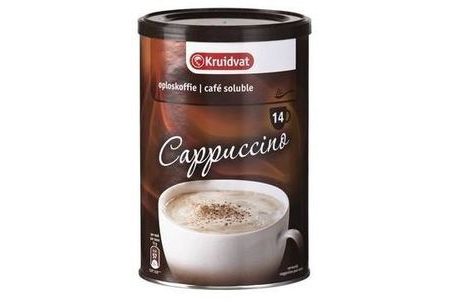 kruidvat cappuccino oploskoffie