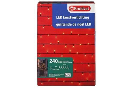 kruidvat led kerstverlichting 240 lampjes