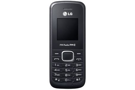 lg b200 black mobiele telefoon