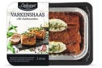 varkenshaas met bieslook roomkaas