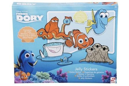 disney finding dory jelly sticker set