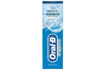 oral b tandpasta complete mondwater en whitening