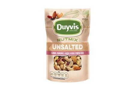 duyvis nutmix unsalted cranberry