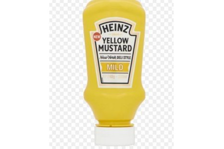 heinz snacksaus yellow mustard mild