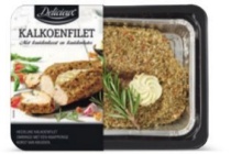 delicieux kalkoenfilet met crust en kruidenboter