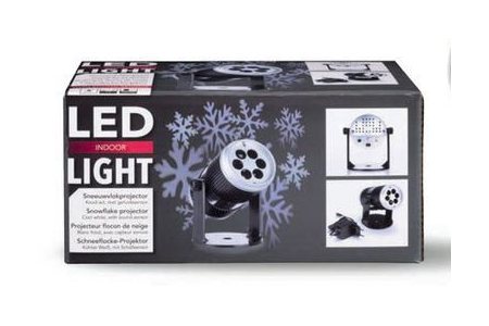 led sneeuwprojector