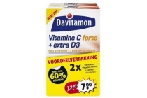 davitamon vitamine c forte extra d3 time release tabletten