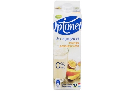 optimel drinkyoghurt mango passievrucht