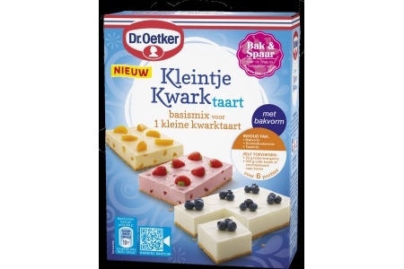 dr oetker kleintje kwarktaaart