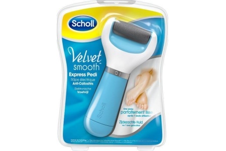 scholl velvet elektrische voetvijl