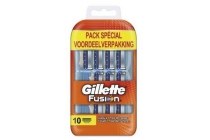 gillette fusion voordeelverpakking 10 stuks