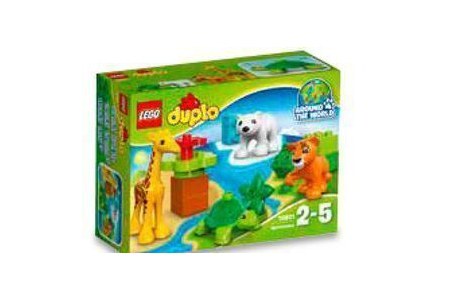 lego duplo 10801 jonge dieren