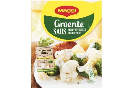 mag gi groen te saus