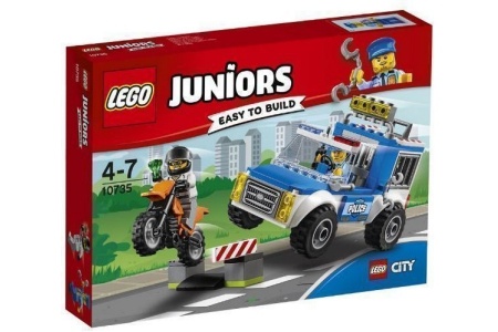 lego juniors politietruck achtervolging