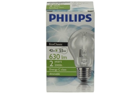 philips ecoclassic e27 42 watt