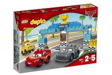 lego duplo disney cars piston cup race