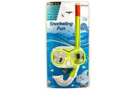 snorkelset comfort junior geel