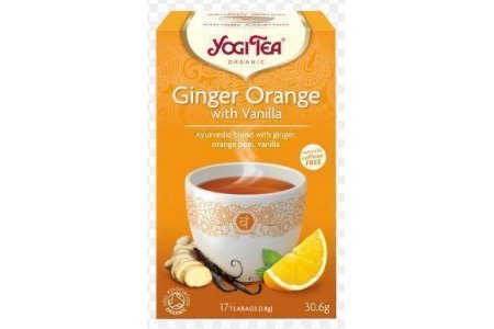 yogitea ginger orange with vanilla
