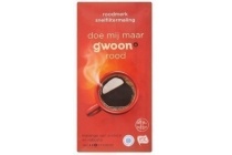 g woon koffie snelfiltermaling roodmerk