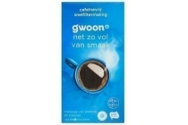 g woon koffie snelfiltermaling cafeinevrij