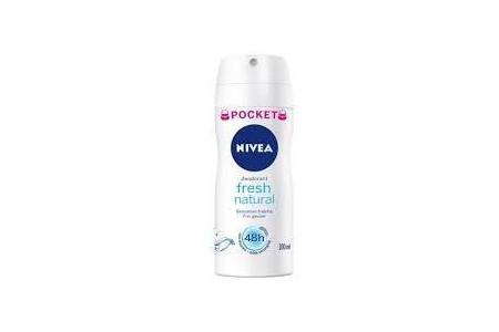 nivea fresh natural deodorant spray pocketsize