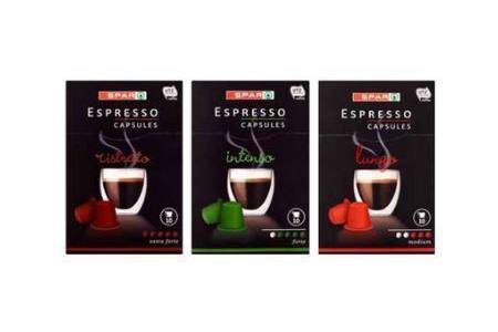 spar koffie capsules