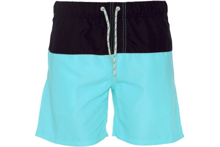 beachshort panther zwart blauw