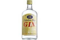 london dry gin 10