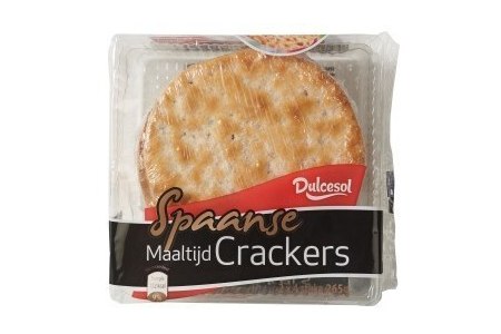 spaanse maaltijdcrackers