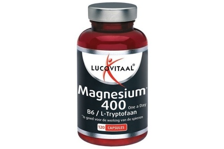 magnesium 400 met vitamine b6 en l tryptofaan 120